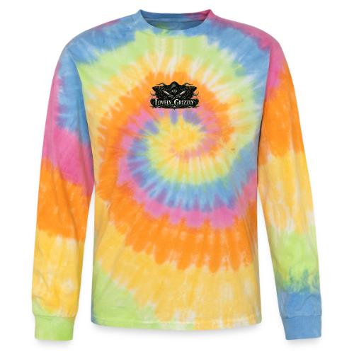 Lovely Grizzly logo - Tie Dye Long Sleeve T-shirt
