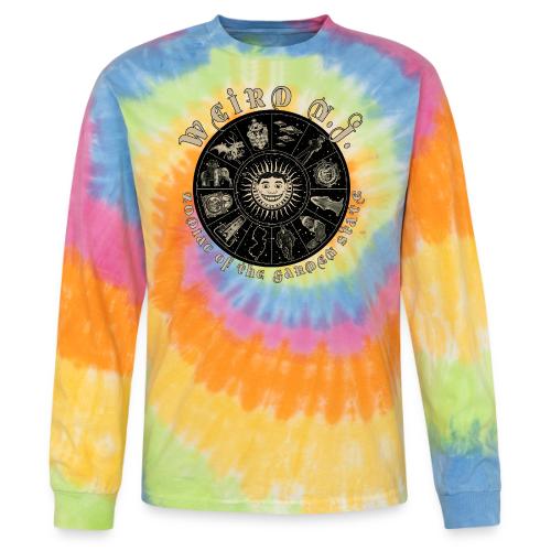 Weird NJ – Zodiac of the Garden State - Tie Dye Long Sleeve T-shirt