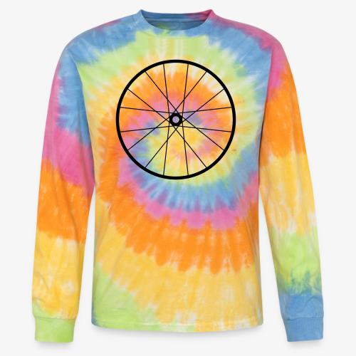 Bicycle Wheel - Tie Dye Long Sleeve T-shirt