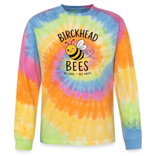 Birckhead Bees Bee Kind Bee Happy - Tie Dye Long Sleeve T-shirt