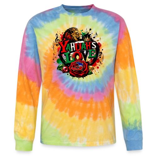 YAHUAH'S LOVE - Tie Dye Long Sleeve T-shirt