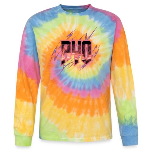 Ayo's Red - Tie Dye Long Sleeve T-shirt