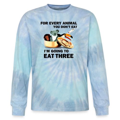 Every Animal Maddox T-Shirts - Tie Dye Long Sleeve T-shirt