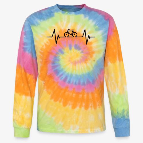 Bicycle Hearbeat - Tie Dye Long Sleeve T-shirt