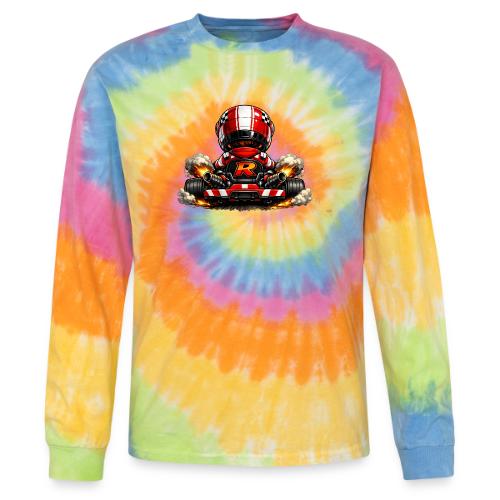 Carcadelogoracerback - Tie Dye Long Sleeve T-shirt