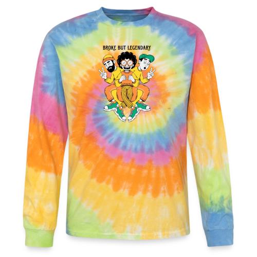 Legendary Broke Crew Retro - Tie Dye Long Sleeve T-shirt