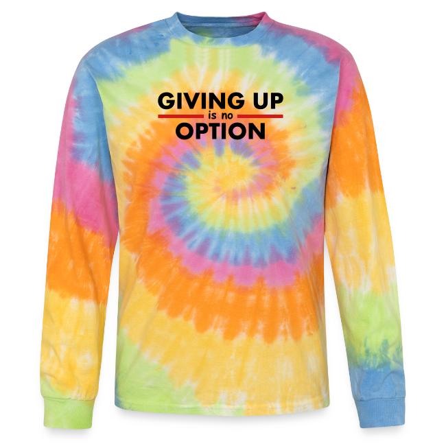 Giving Up is no Option