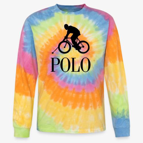 bike polo - Tie Dye Long Sleeve T-shirt