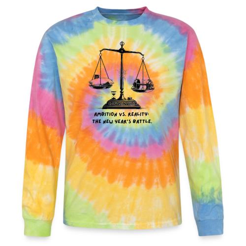 Ambition vs. Reality T-Shirt, Mug, & Leggings - Tie Dye Long Sleeve T-shirt