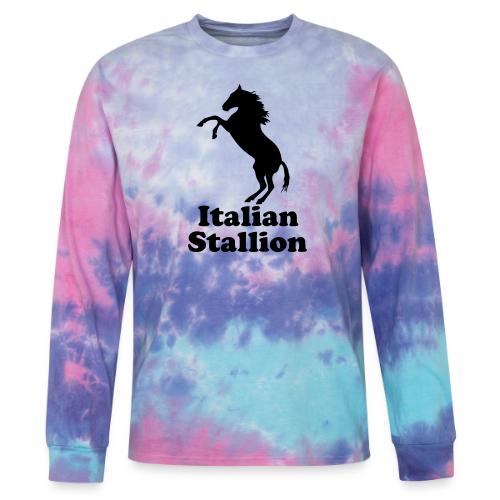 Italian Stallion - Tie Dye Long Sleeve T-shirt