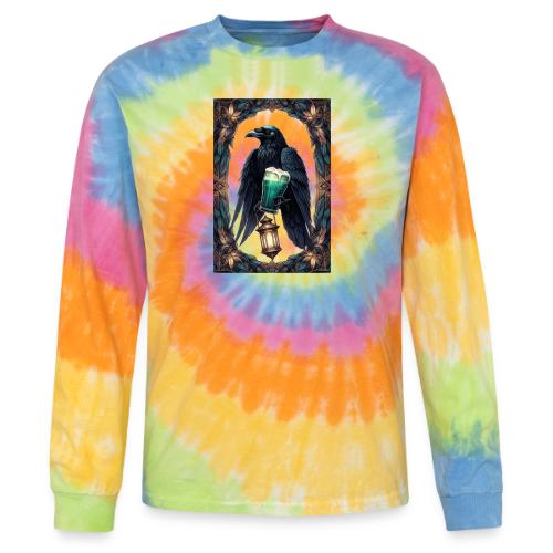 Pint of No Regrets Just Shenanigans Raven T-Shirt - Tie Dye Long Sleeve T-shirt