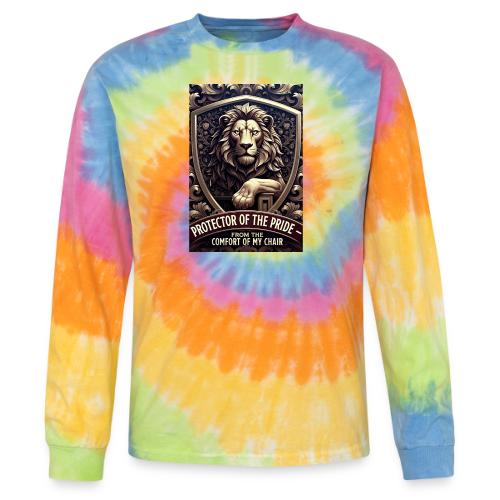 Lion King T Shirt, Funny Low-Effort Father Gift - Tie Dye Long Sleeve T-shirt
