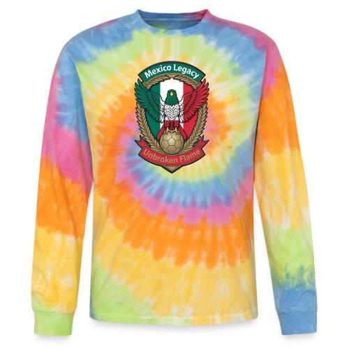 Mexico Eagle Legacy T-Shirt, Mexican Pride Gift - Tie Dye Long Sleeve T-shirt