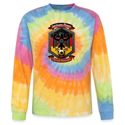 Germany Eagle Power T-Shirt, Flag Pride Gift - Tie Dye Long Sleeve T-shirt