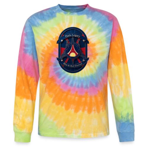 Paris Pride Heritage T Shirt, Soccer Fan Gift - Tie Dye Long Sleeve T-shirt