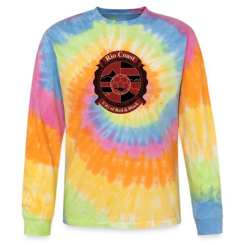 Flamengo Rio Coast T Shirt, Football Pride Gift - Tie Dye Long Sleeve T-shirt
