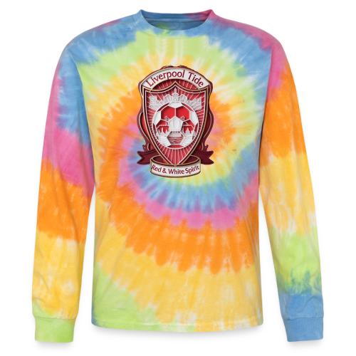 Liverpool Tide T Shirt, Soccer City Pride Gift - Tie Dye Long Sleeve T-shirt