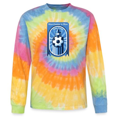 Manchester is Blue Soccer City T Shirt, Apparel - Tie Dye Long Sleeve T-shirt