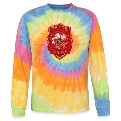 London is Red T Shirt, Football City Pride Gift - Tie Dye Long Sleeve T-shirt