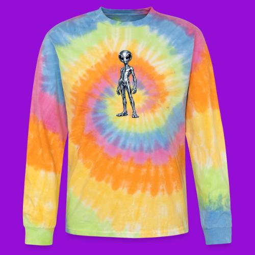 Silver Alien - Tie Dye Long Sleeve T-shirt