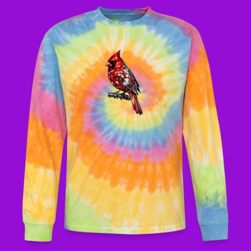 Silver Cardinal - Tie Dye Long Sleeve T-shirt