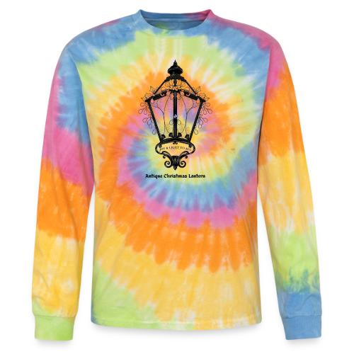 Antique Christmas Lantern T-Shirt - Tie Dye Long Sleeve T-shirt