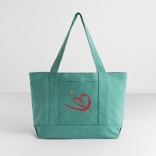 BE LOVE - Cotton Pigment Dyed Tote Bag