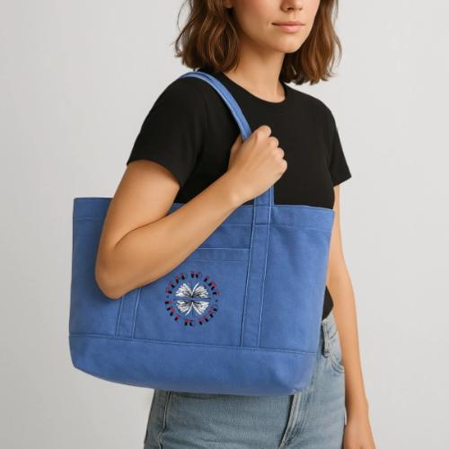 Read to Live - Cotton Pigment Dyed Tote Bag