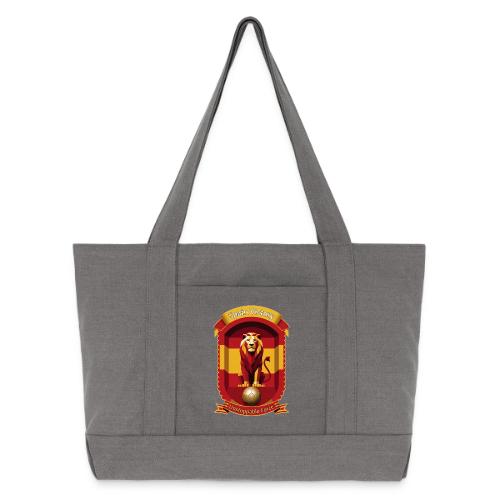 Spain Lion Victory T-Shirt, Flag Pride Crest Gift - Cotton Pigment Dyed Tote Bag