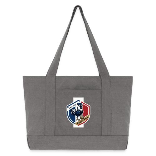 France Rooster T-Shirt, Bleu-Blanc-Rouge gift - Cotton Pigment Dyed Tote Bag