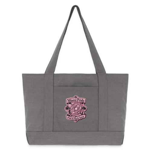 Miami City Pride T Shirt, Vibrant City Pride Gift - Cotton Pigment Dyed Tote Bag