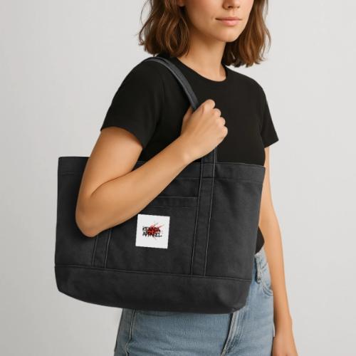 Kenada Apparel graffiti splash - Cotton Pigment Dyed Tote Bag