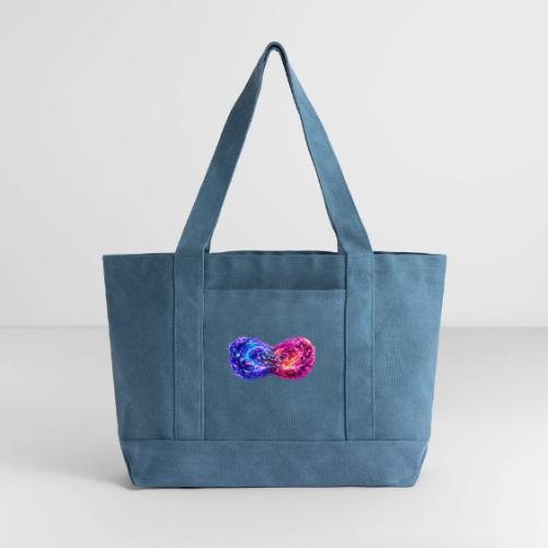 Atom - Cotton Pigment Dyed Tote Bag