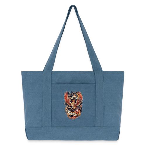 Phoenix New Year T-Shirt - Cotton Pigment Dyed Tote Bag