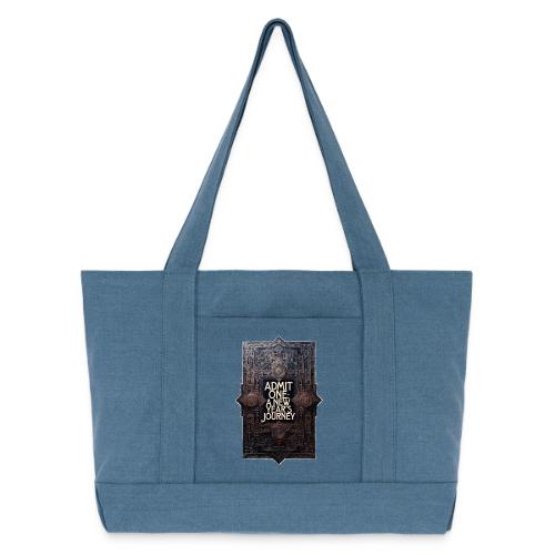 Art Deco VIP Pass T-Shirt - Cotton Pigment Dyed Tote Bag