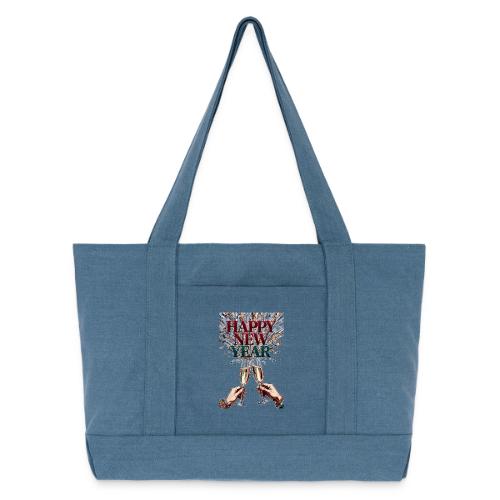 Toasting Hands T-Shirt Confetti Shower Premium - Cotton Pigment Dyed Tote Bag