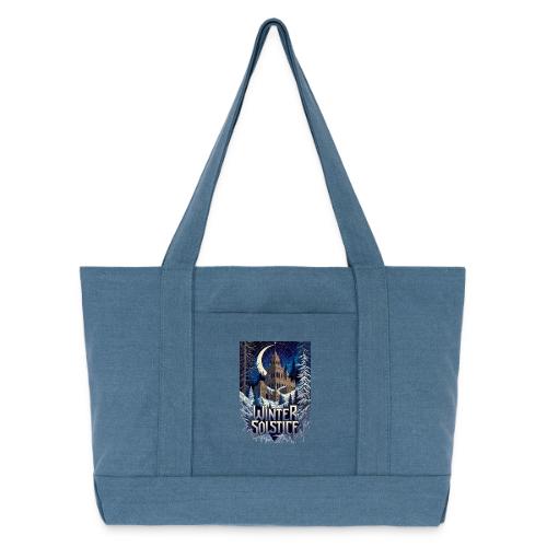 Gothic Solstice T-Shirt, Premium - Cotton Pigment Dyed Tote Bag
