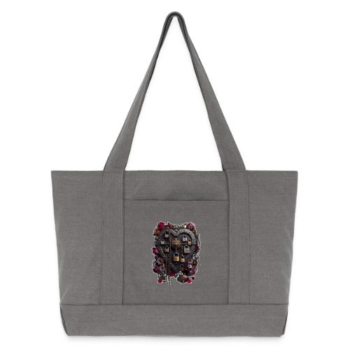My Heart Permanently on Vacation T-Shirt - Cotton Pigment Dyed Tote Bag