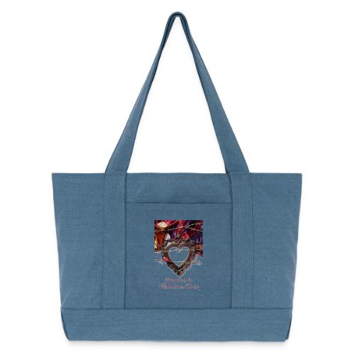 Framed & Fabulous Alone T-Shirt - Cotton Pigment Dyed Tote Bag