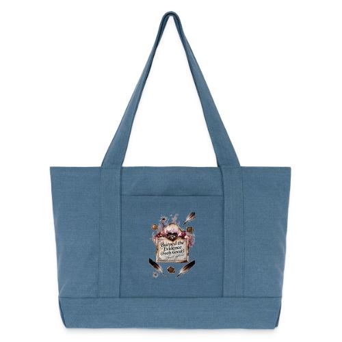 Burned the Evidence (Feels Great) T-Shirt - Cotton Pigment Dyed Tote Bag