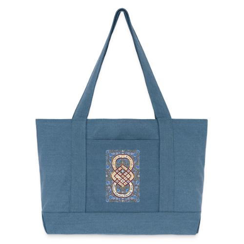 Forever Entwined Eternally Yours Infinity Knot T-S - Cotton Pigment Dyed Tote Bag