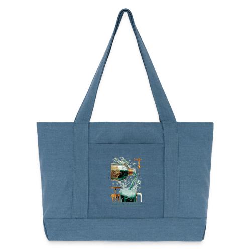 Potion of Poor Decisions Bottle Graphic Tee - Cotton Pigment Dyed Tote Bag