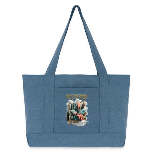 Nap Time Ninja T Shirt - Cotton Pigment Dyed Tote Bag