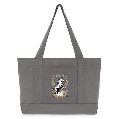 Year of the Horse Rearing T Shirt, Lunar New Year - Cotton Pigment Dyed Tote Bag