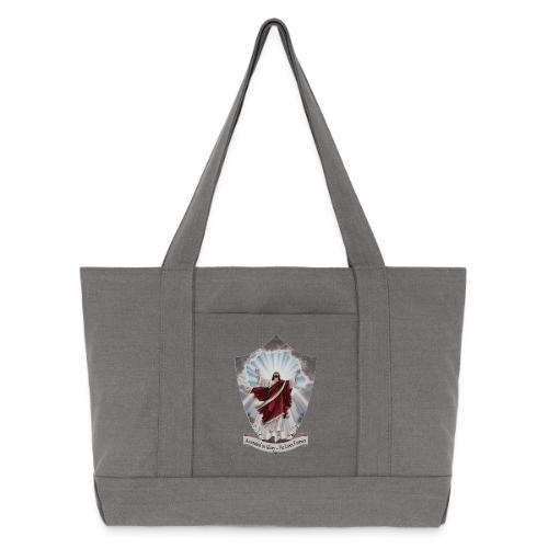 Easter Ascended in Glory T Shirt,Resurrection Gift - Cotton Pigment Dyed Tote Bag