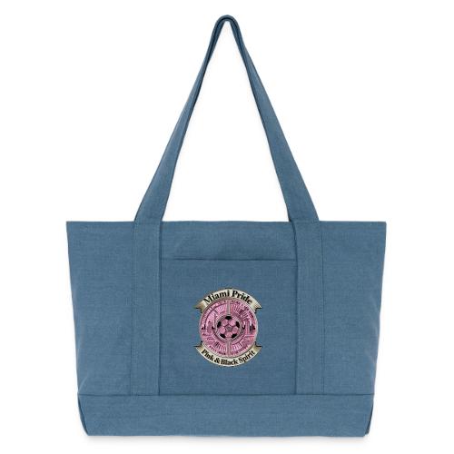 Miami Pride T Shirt, Soccer City Pride Gift - Cotton Pigment Dyed Tote Bag