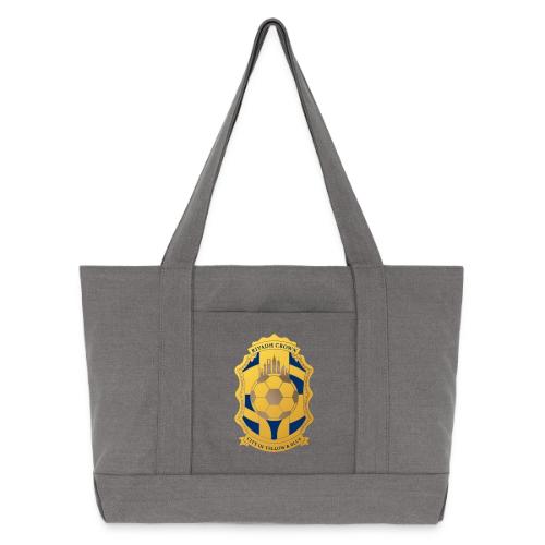 Riyadh Crown T Shirt, Modern Desert Pride Gift - Cotton Pigment Dyed Tote Bag