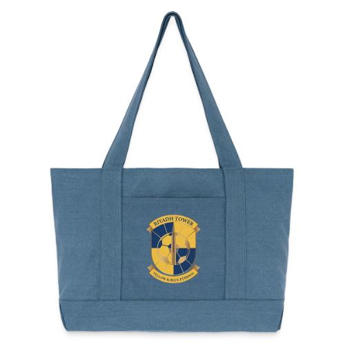 Riyadh Tower Premium T Shirt, Football Pride Gift - Cotton Pigment Dyed Tote Bag