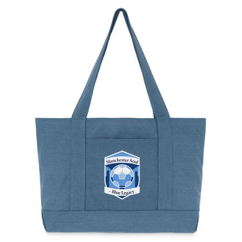 Manchester Soul Soccer City Emblem T Shirt, Gift - Cotton Pigment Dyed Tote Bag