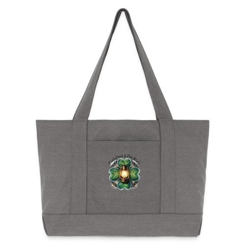 Pinch-Proof Lantern Clover T-Shirt - Cotton Pigment Dyed Tote Bag